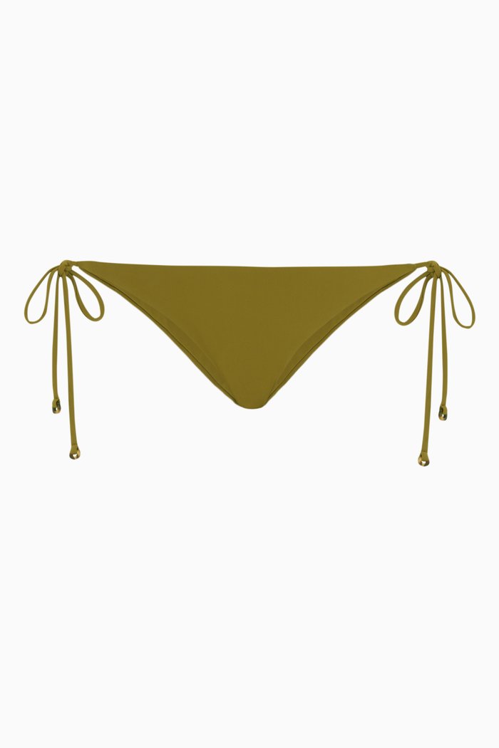String Tie Bikini Bottom, Green