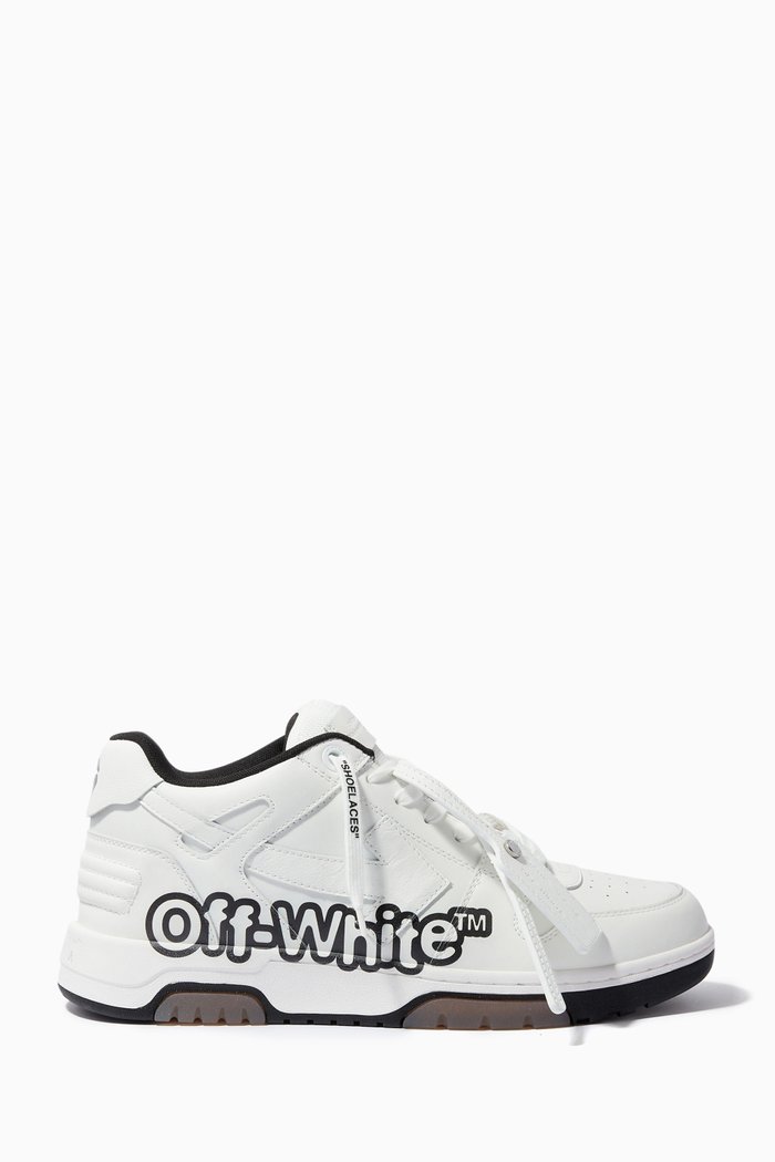 

Out of Office "OOO" Sneakers in Calf Leather, White