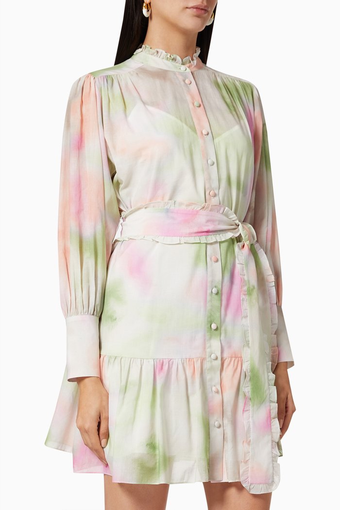 

Jasmine Mini Dress in Viscose, Multicolour