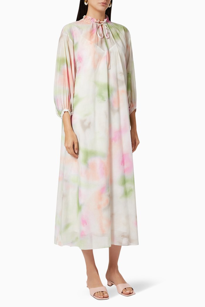 

Rosanda Midi Dress in Cotton, Multicolour