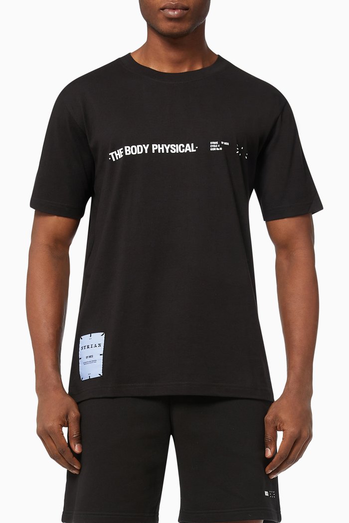 

Manifesto T-shirt in Jersey, Black