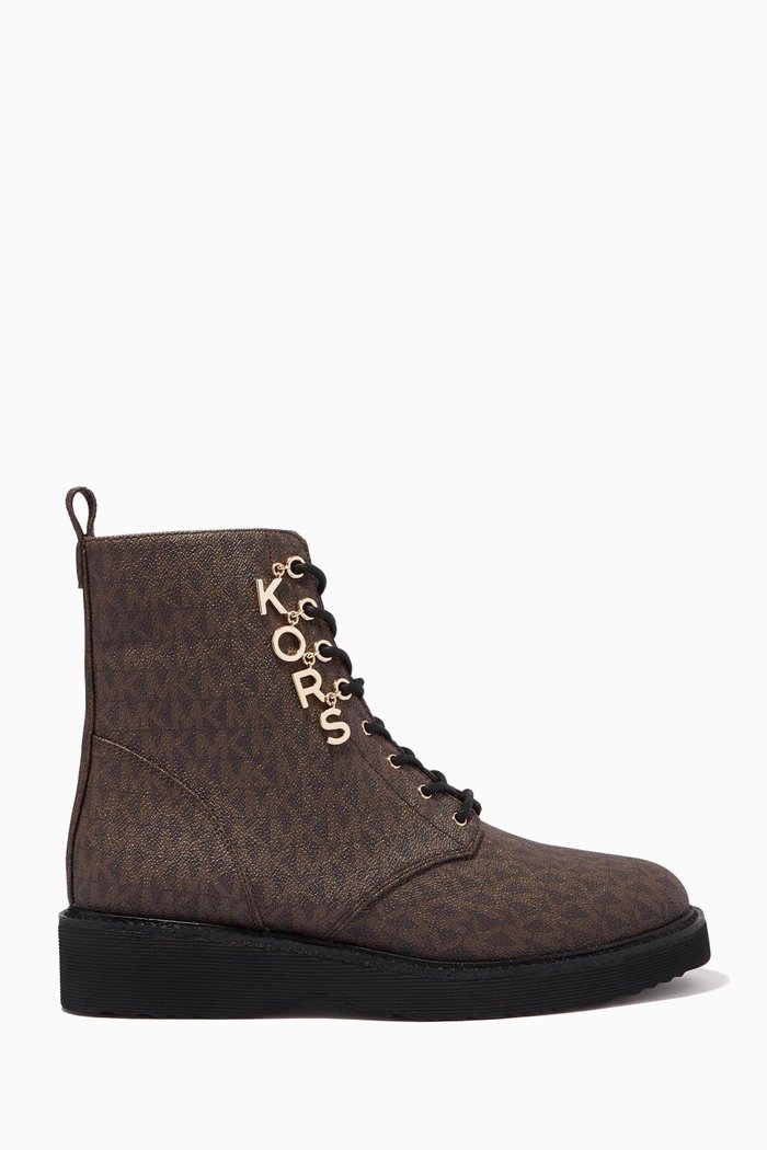 

Haskell Booties in Leather, Brown