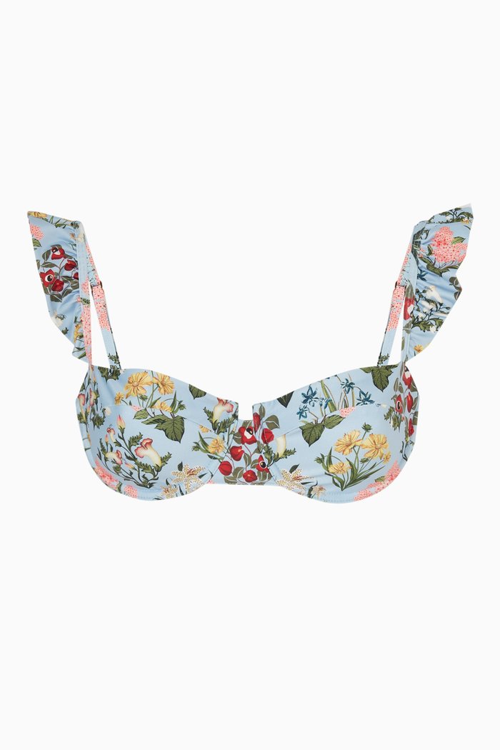 Kiwi Bikini Top, Multicolour