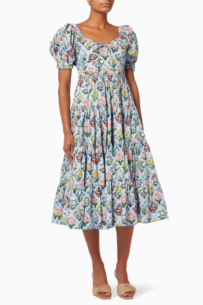 

Palmera Dress in Cotton, Multicolour