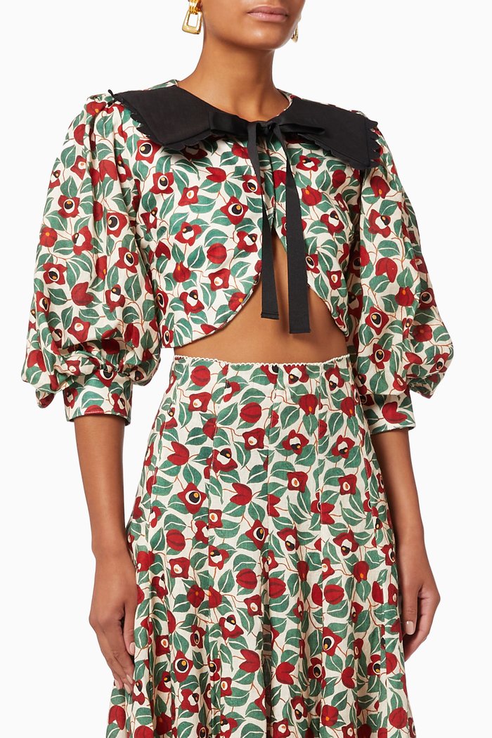 

Granate Top in Cotton, Multicolour