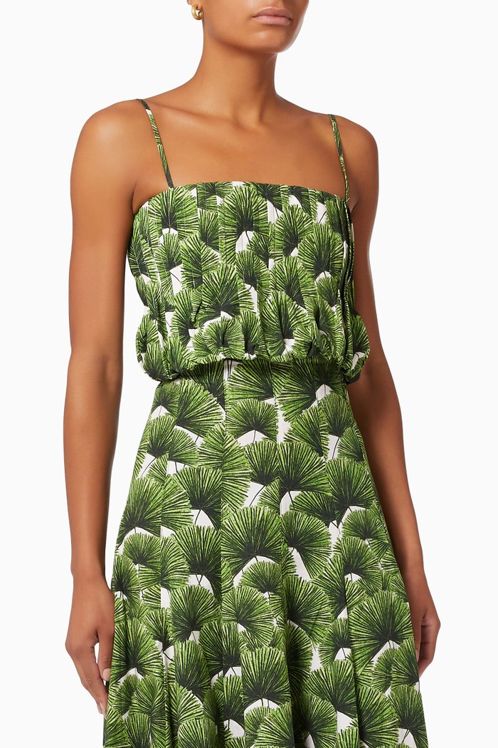 

Tulipan Top in Cotton, Green