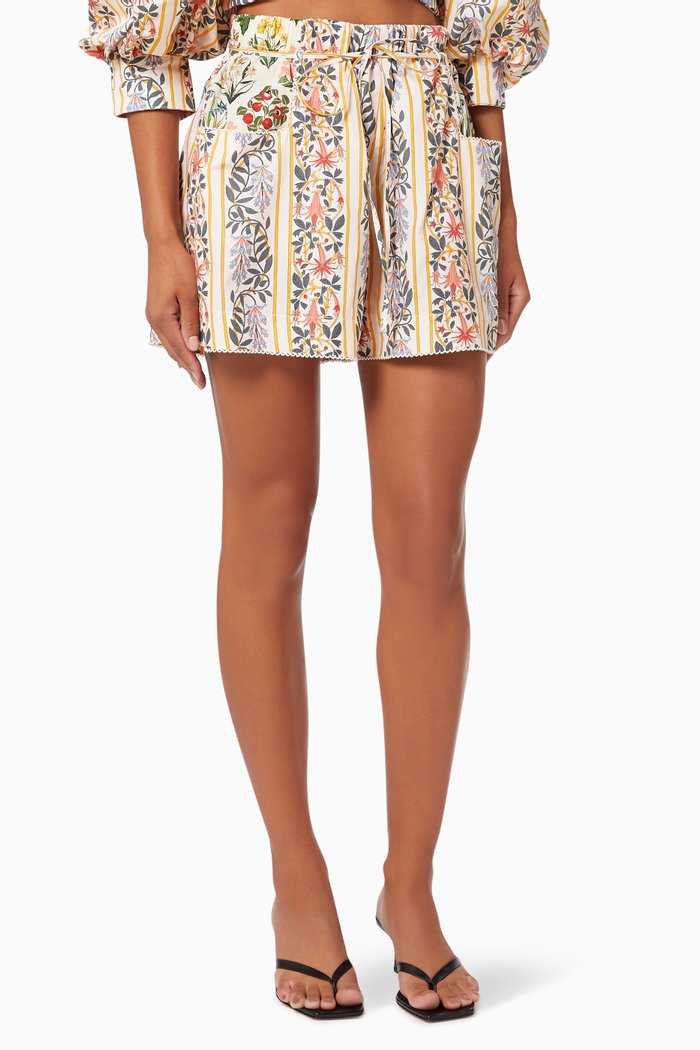 

Trebol Shorts in Cotton, Multicolour