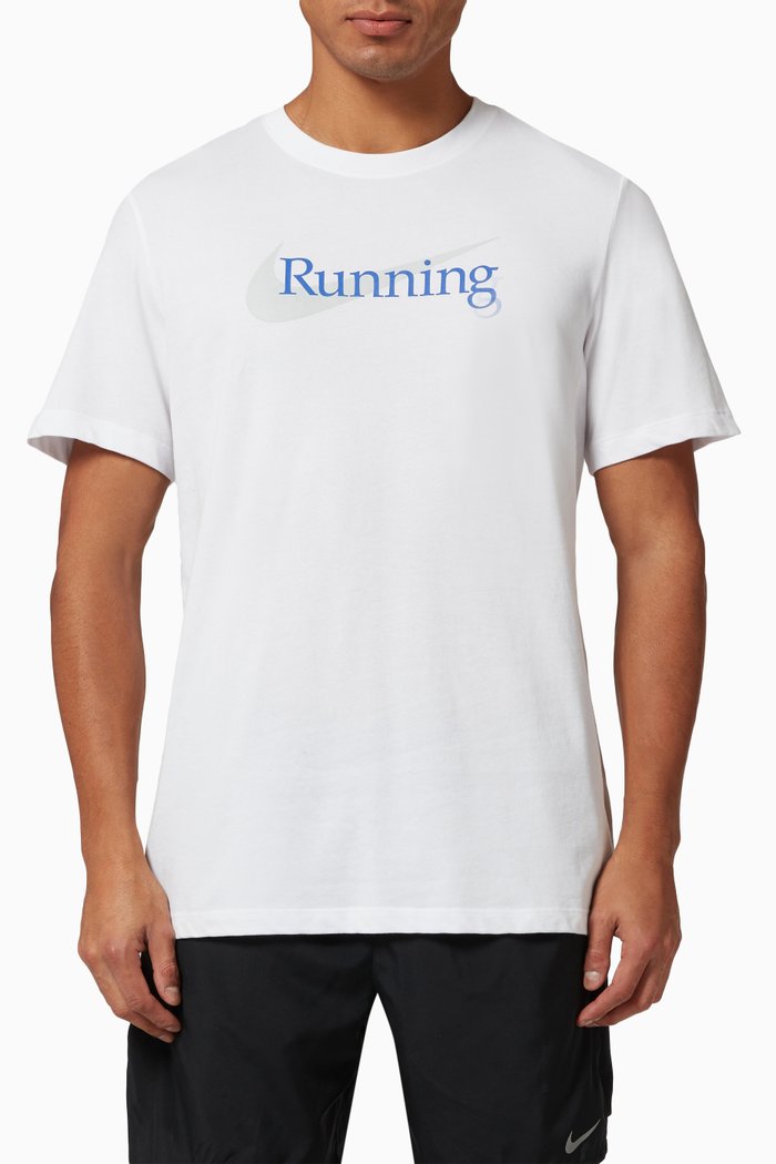 

Dri-FIT Running T-shirt in Jersey, White