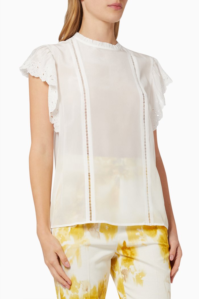 

Papy Shirt in Silk, White