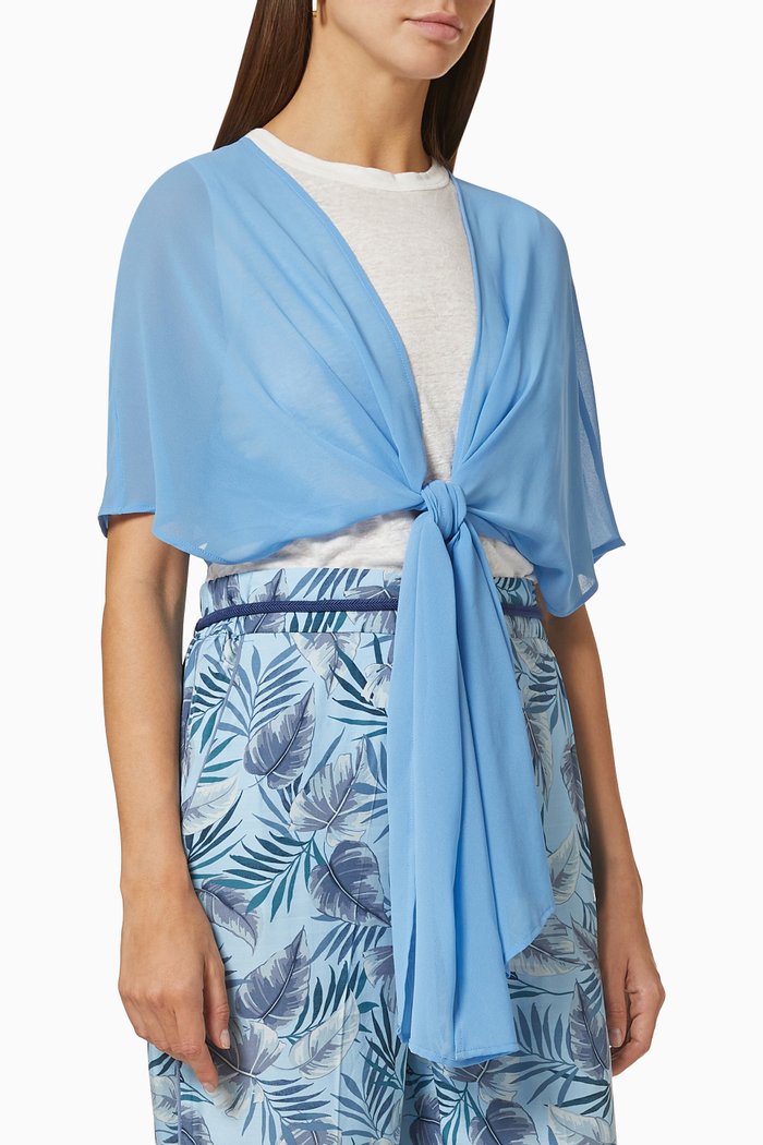 

Picasso Stole, Blue