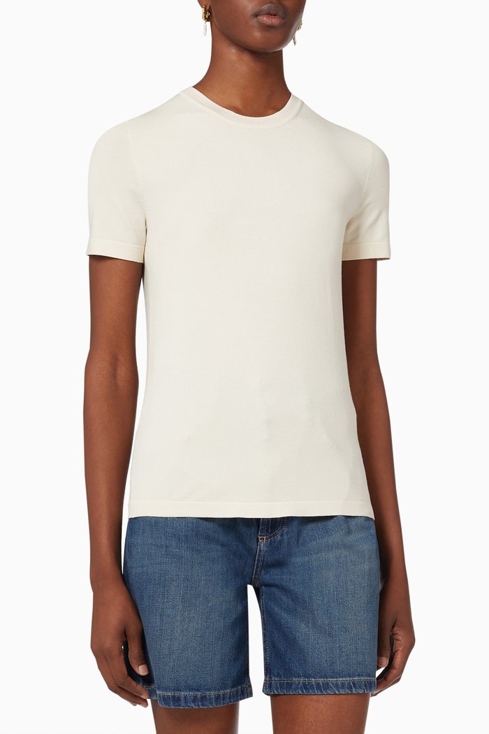 

Pioggia Boxy Sweater, Neutral