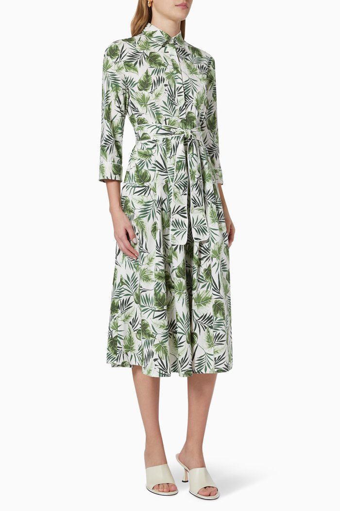 

Voto Shirt Dress in Cotton, Neutral