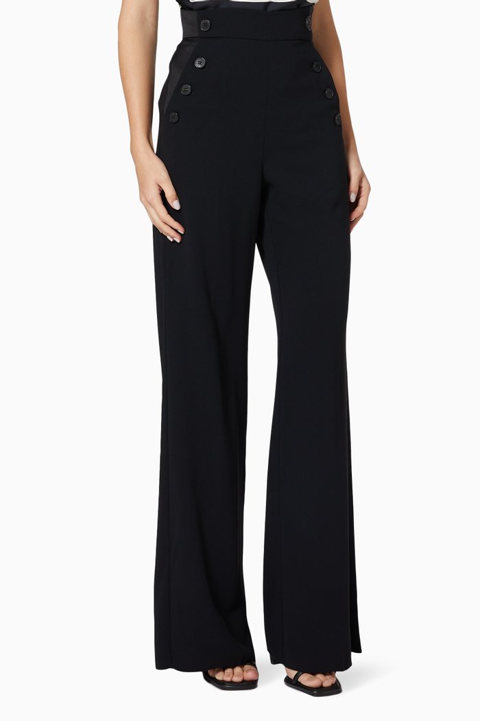 

Santina ART.365 Pants in Crepe, Black