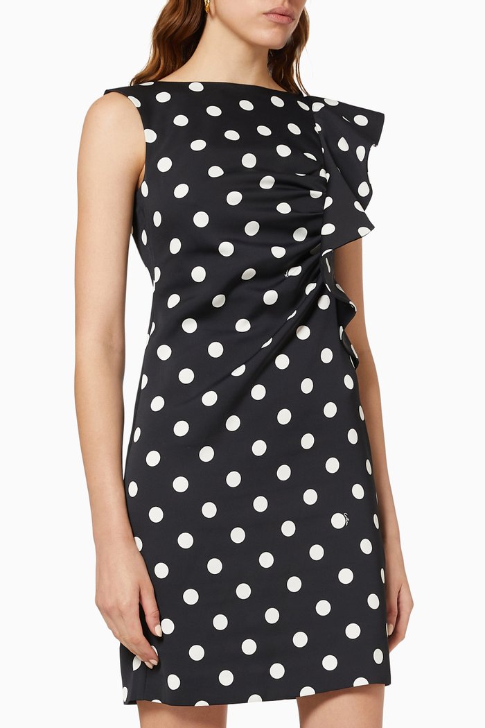 

Adelchi Dress in Satin, Black