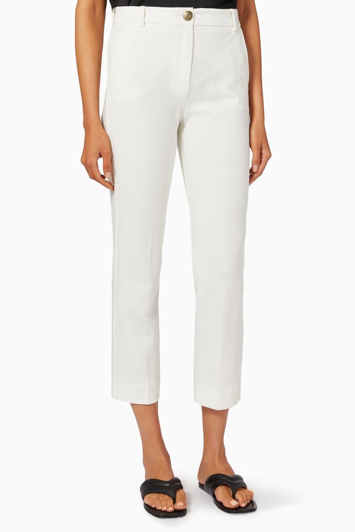 

Reus Pants in Stretch Viscose, White