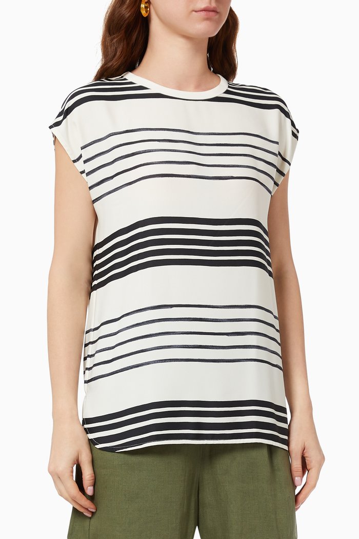 

Imbarco Top in Crepe, Neutral