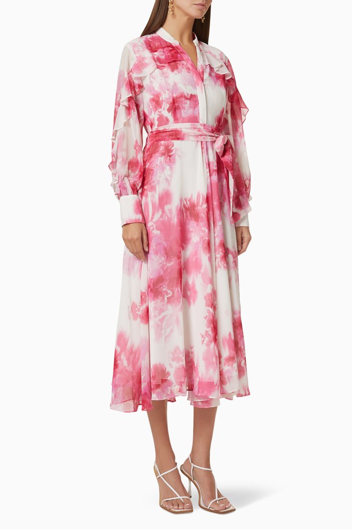 

Livorno Midi Dress, Pink