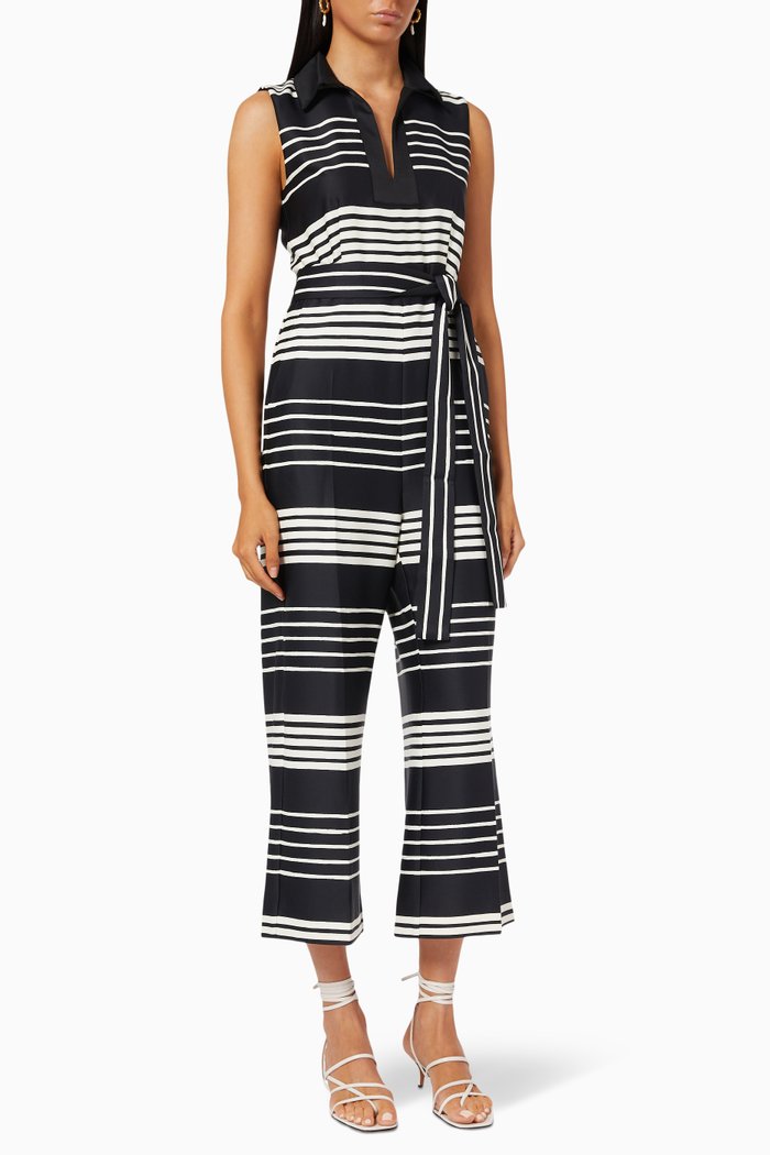 

Orma Collared Jumpsuit, Black