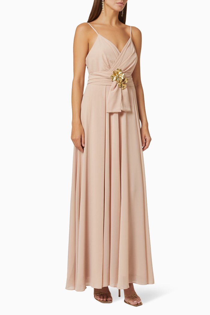 

Deborah Long Dress, Pink