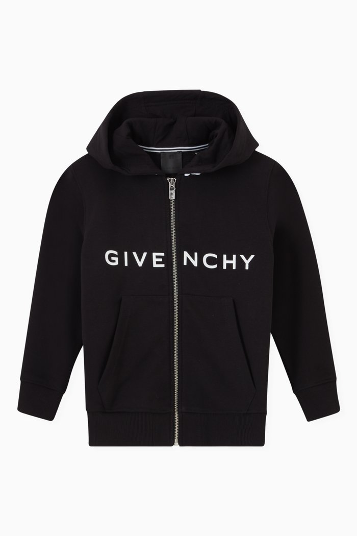 

Logo Hoodie in Fleece, Black