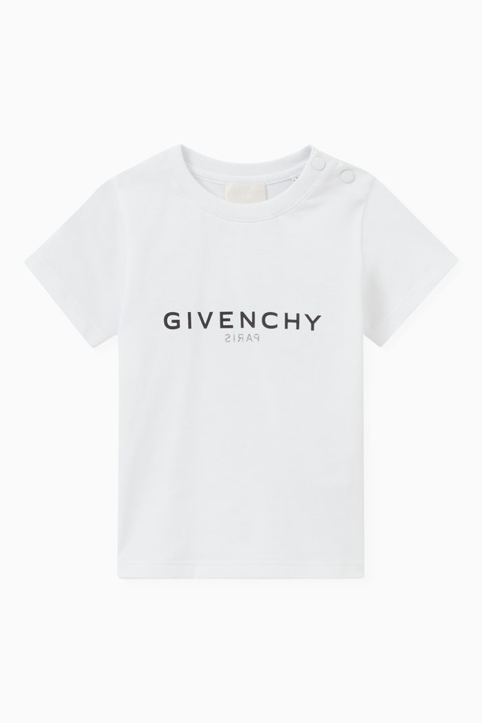 

Logo Print T-shirt in Cotton Jersey, White