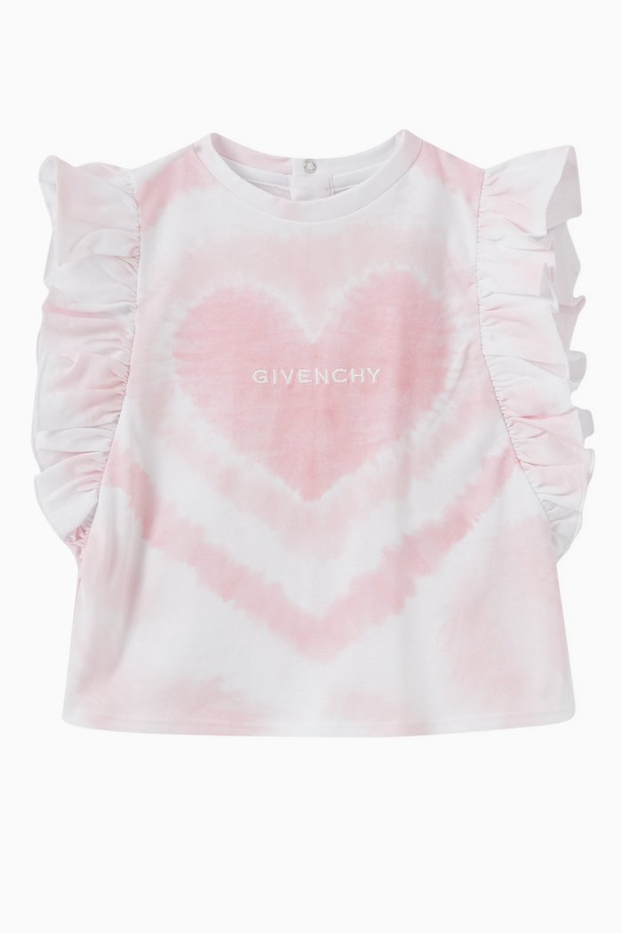 

Tie Dye T-Shirt in Jersey, Pink