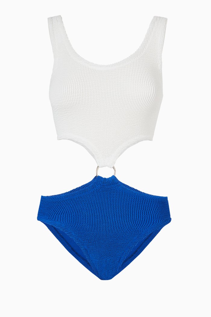 

Pretty Woman Swimsuit in Stretch Nylon, White