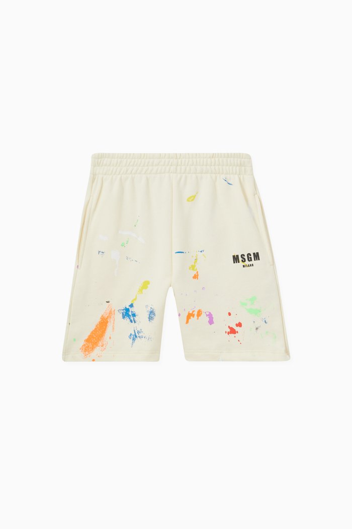 Colour Splash Shorts, Neutral