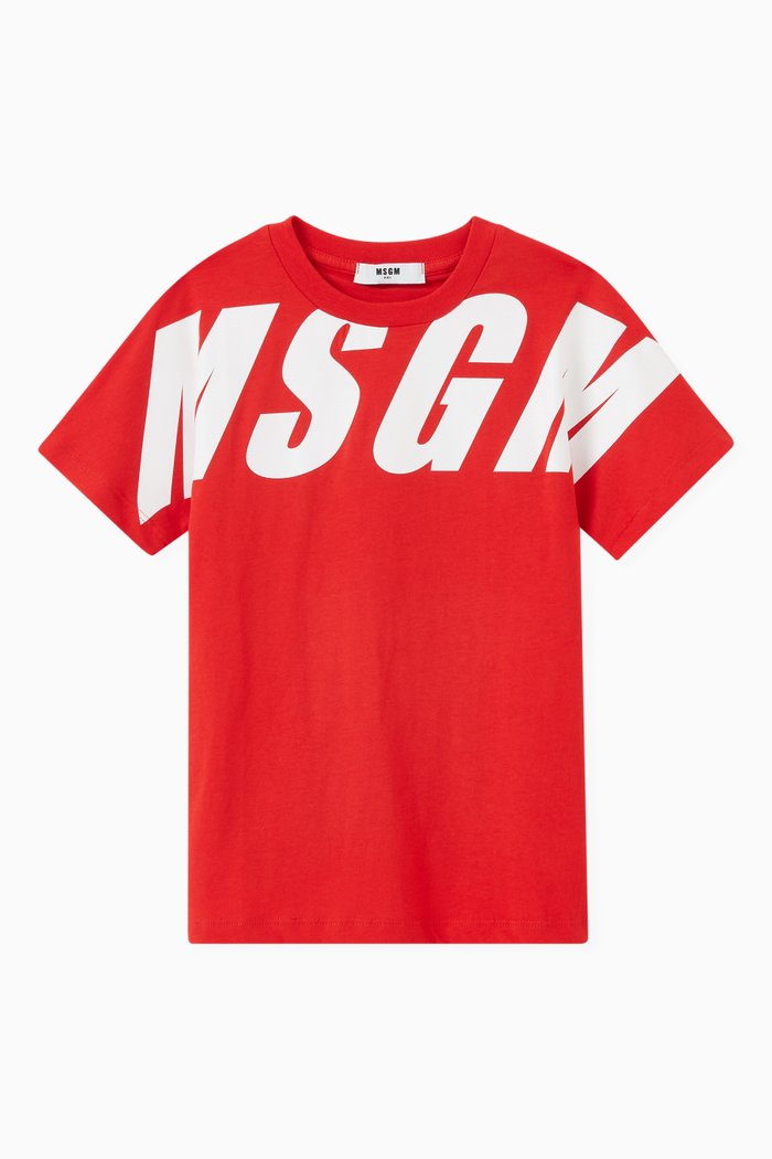 

Logo T-Shirt in Cotton, Red