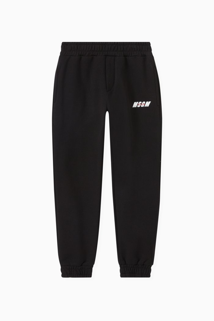 

Logo Joggers in Cotton, Black