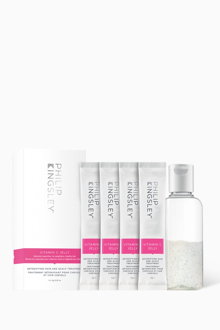

Vitamin C Jelly Detoxifying Hair & Scalp Treatment, 4 x 5g, Multicolour