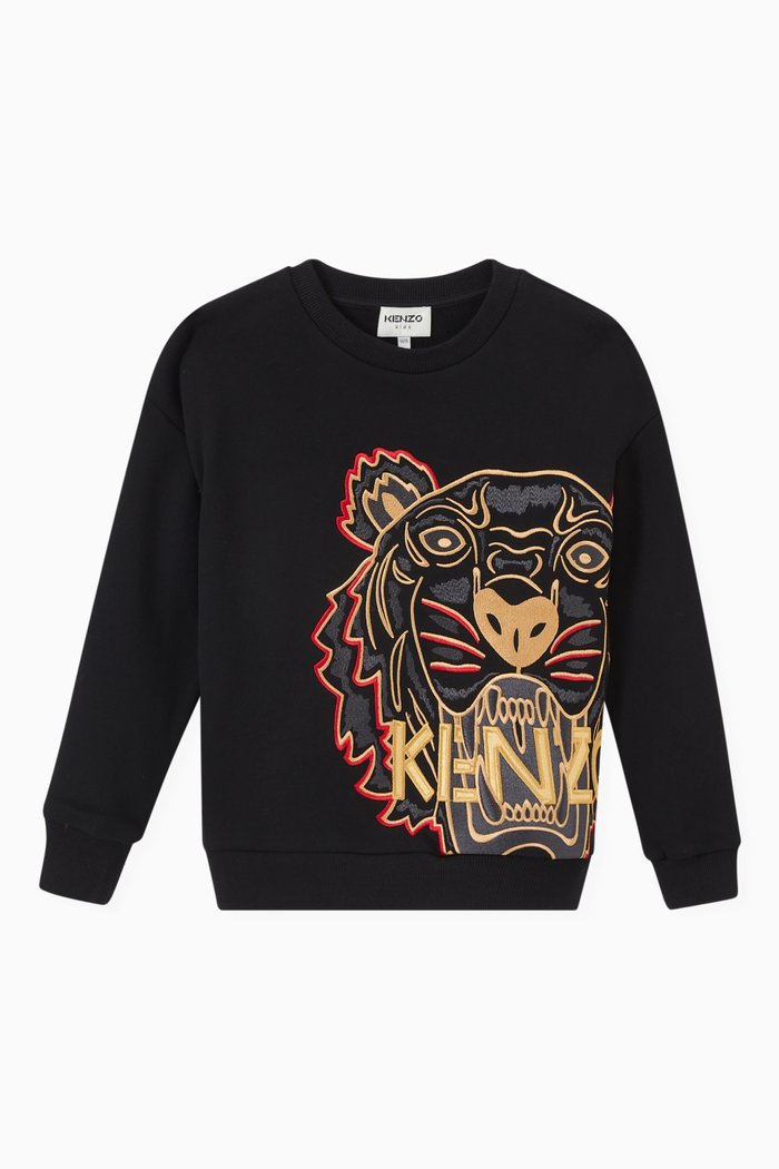

Tiger Sweatshirt, Black