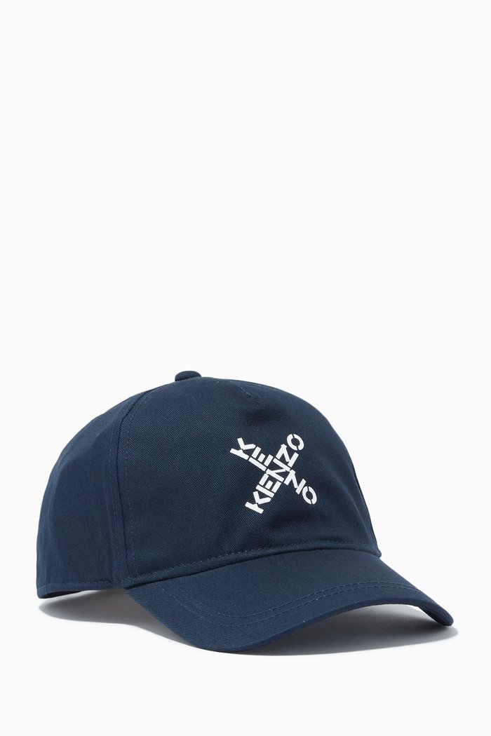 

Little X Baseball Cap, Blue
