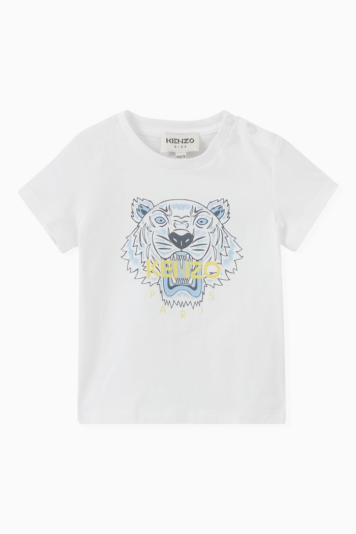 

Tiger T-shirt in Cotton, White