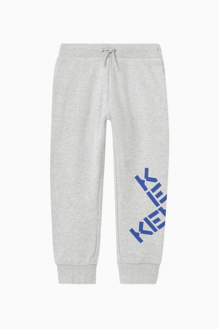 

Logo Joggers in Fleece, Grey