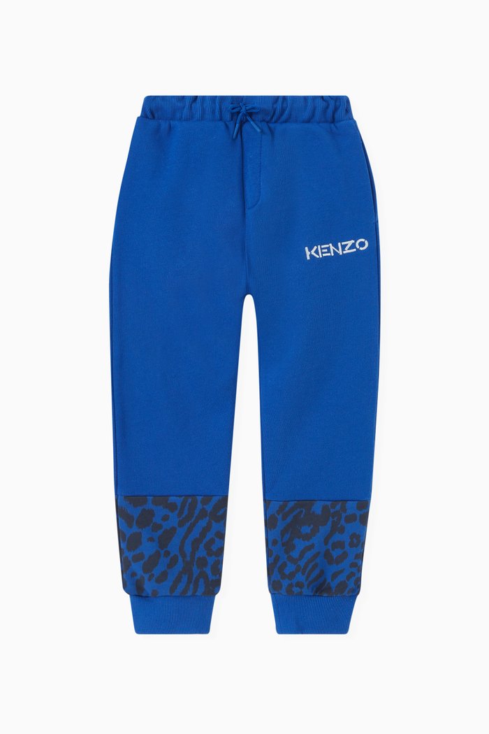

Jogging Pants in Cotton, Blue