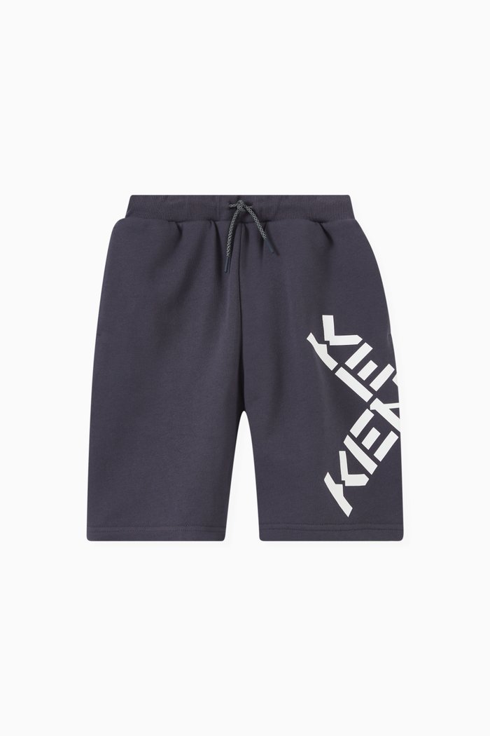 

Logo Shorts in Fleece, Grey