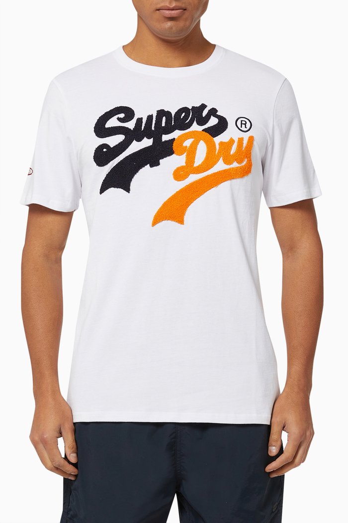 

Vintage Logo Source T-shirt in Cotton, White