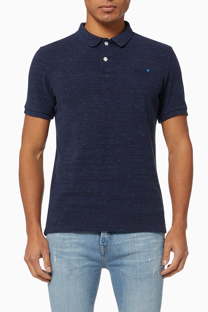 

Classic Polo in Cotton Pique, Blue