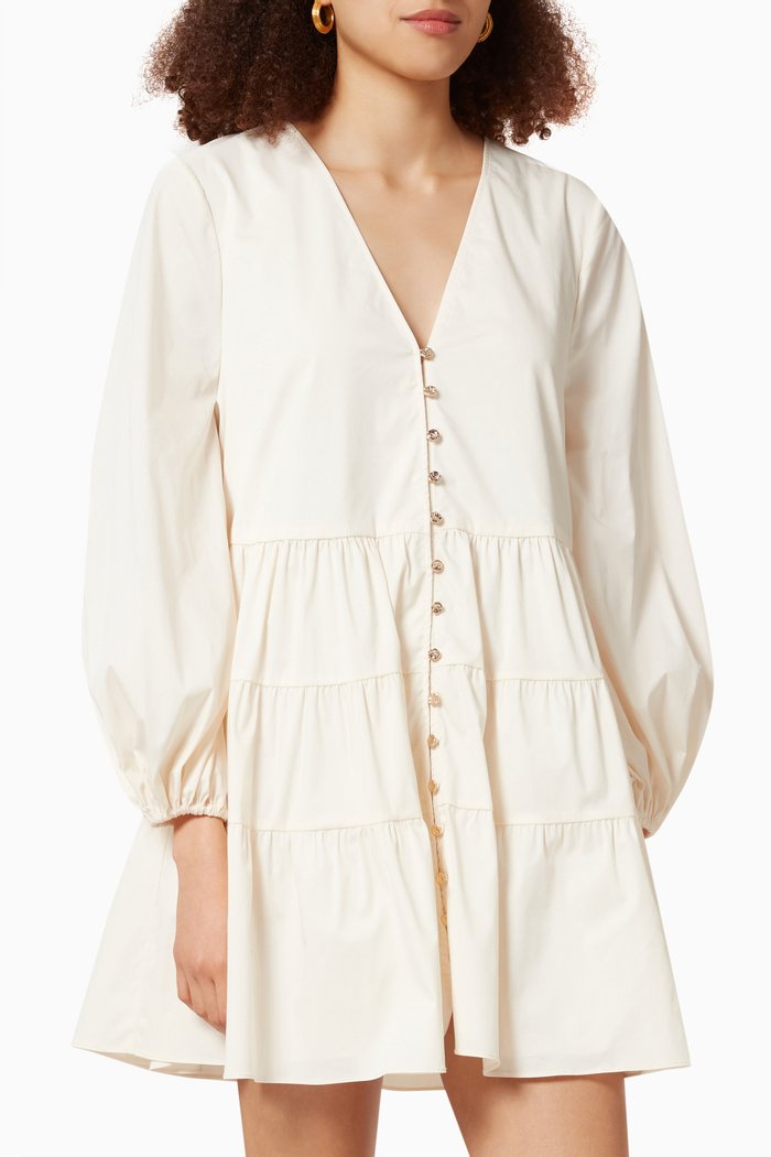 

Remark Mini Dress, Neutral