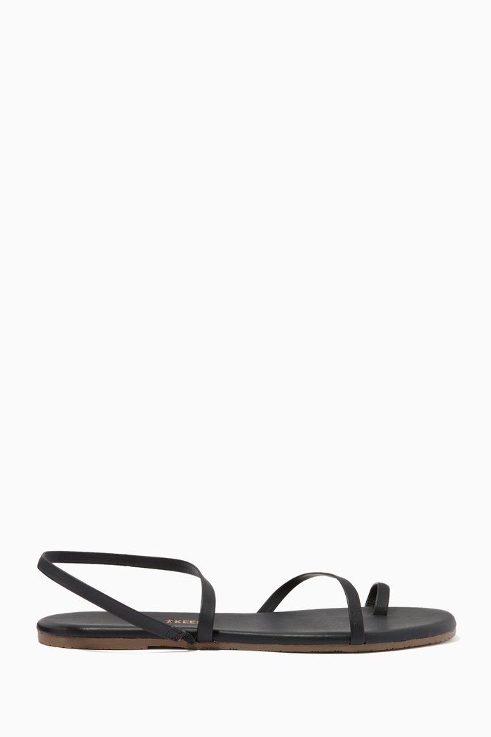 

Mia Slingback Sandals in Nappa, Black