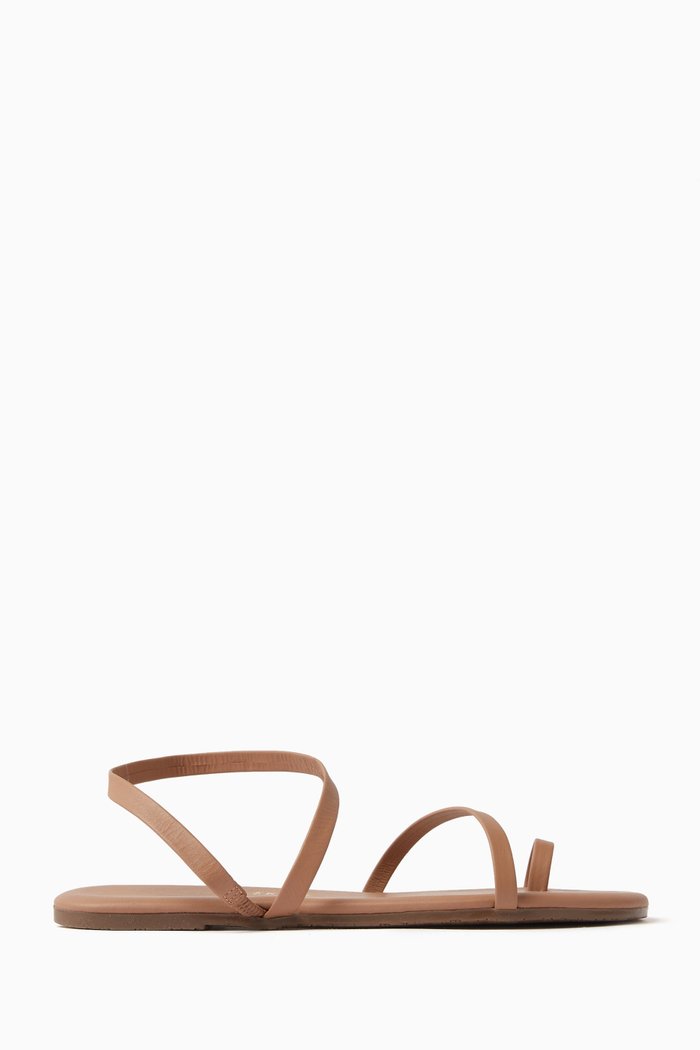

Mia Slingback Sandals in Nappa, Brown