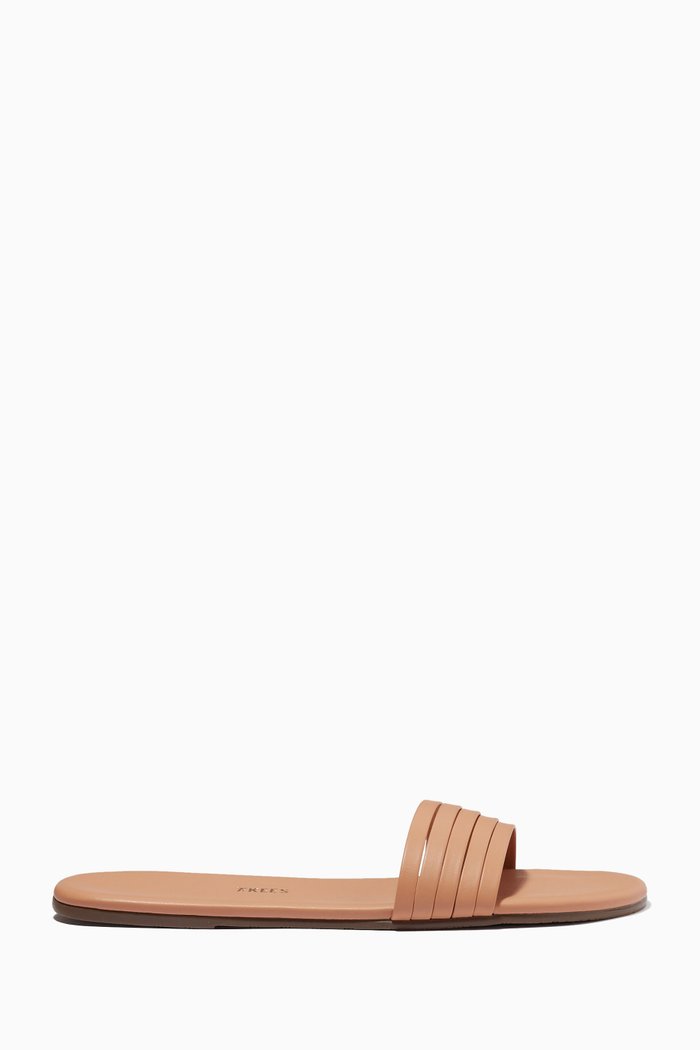 

Austyn Slides in Matte Nappa, Neutral