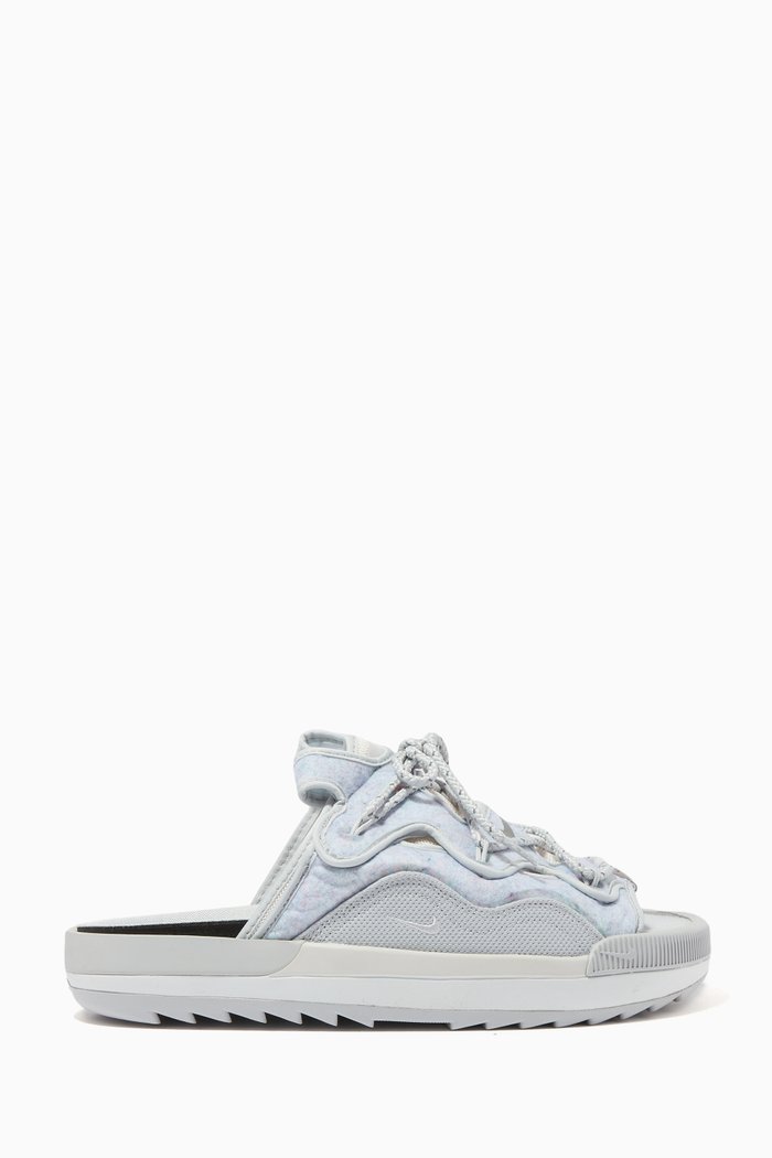 

Offline 2.0 Slides in Technical Mesh, Grey
