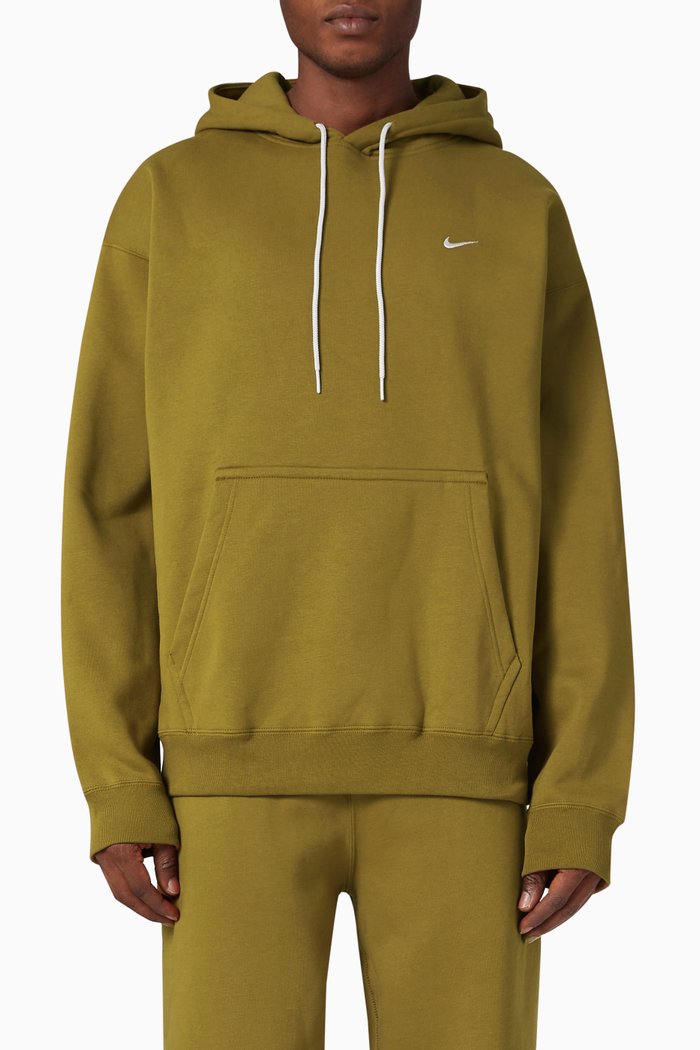 

NikeLab Hoodie in Fleece, Brown