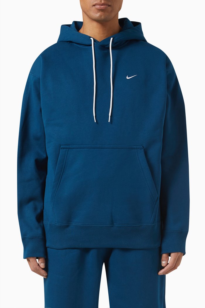 

NikeLab Hoodie in Fleece, Blue