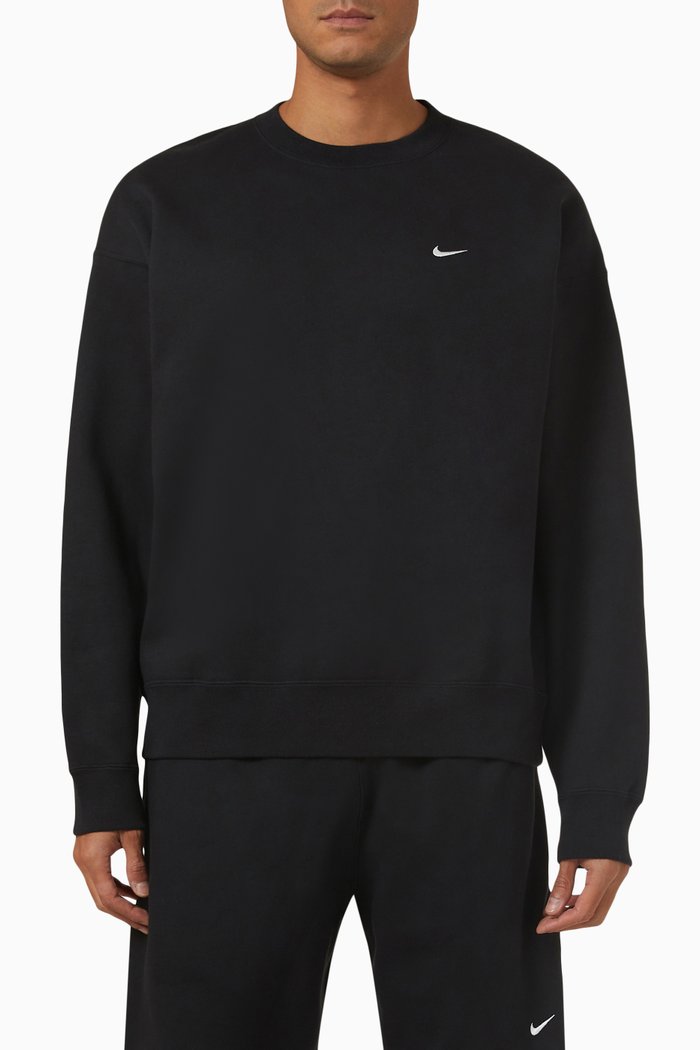

NikeLab Sweatshirt in Fleece, Black