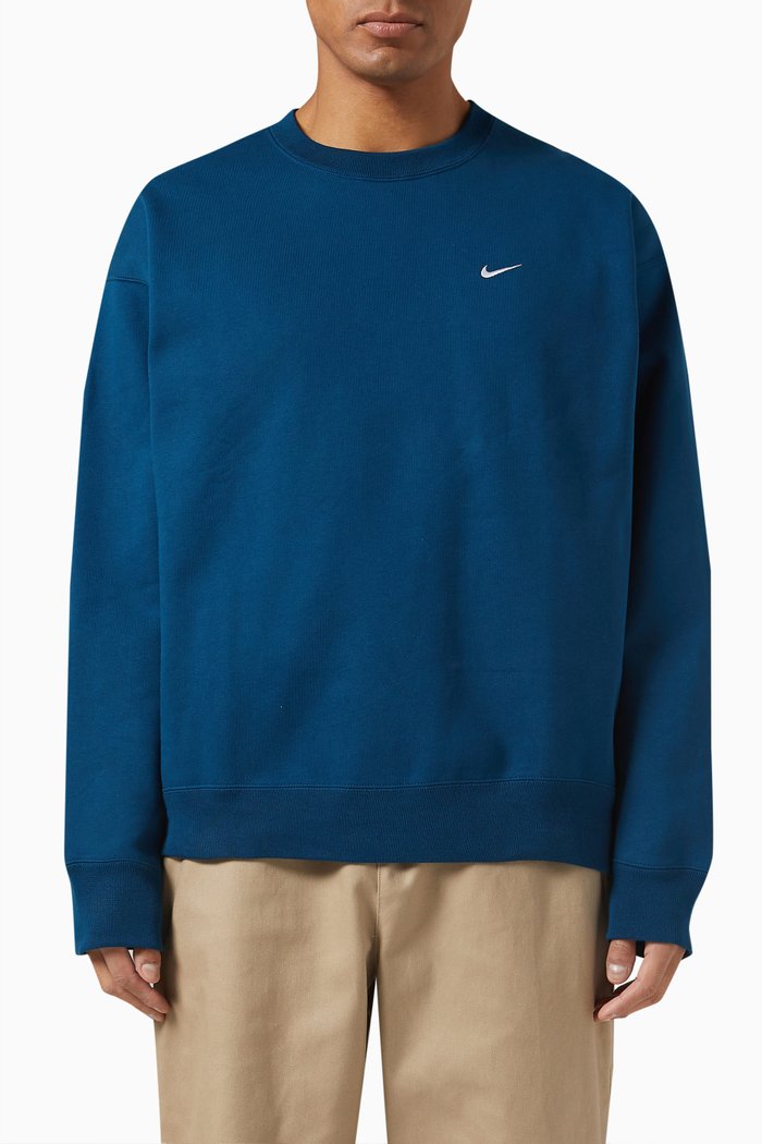 

NikeLab Sweatshirt in Fleece, Blue