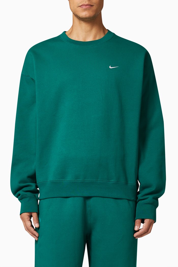 

NikeLab Sweatshirt in Fleece, Green