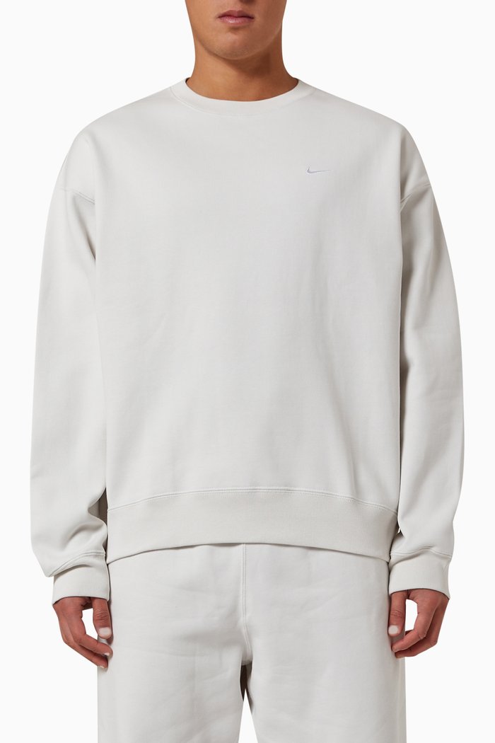 

NikeLab Sweatshirt in Fleece, Neutral
